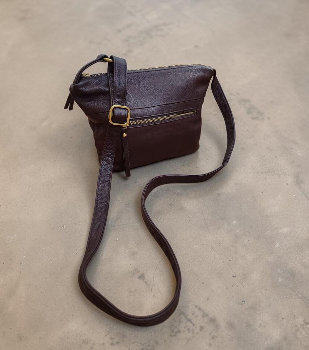 Osgoode Marley Zella Small Crossbody Bag, Cognac